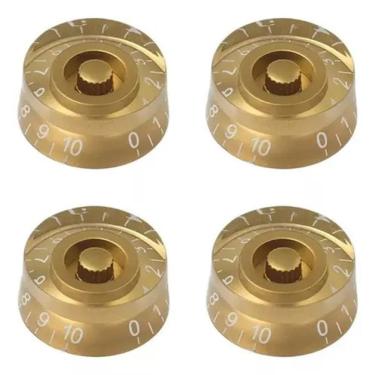 Imagem de Knob Dourado Les Paul - 4 Unidades