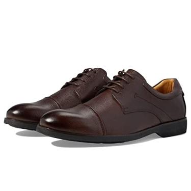 Imagem de MARC JOSEPH NEW YORK Mens Casual Comfortable Genuine Leather Classic Modern Formal Oxford Dress Business Derby Lace Up Plain Toe Men Shoes Brown Burnished 9