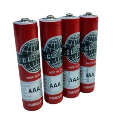 Imagem de Pilhas Globe Super Heavy Duty Media AAA R03 1.5v Kit 60 Unidades caixa