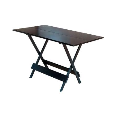 Imagem de Mesa Dobravel De Madeira 120 X 70 - Tabaco