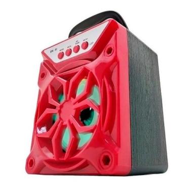 Imagem de Mini Caixa de Som Speaker Bluetooth Portátil Rádio Entrada Pendrive e 
