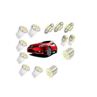 Imagem de Kit Lâmpadas Led Honda New Civic 2007 2008 2009 2010 2011 - Blue Lion
