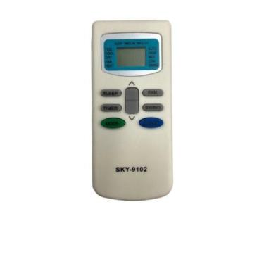 Imagem de Controle Ar Condicionado Compatível Split Philco 12000btus SKY 9102 - 