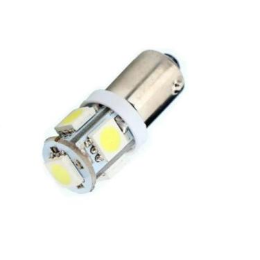 Imagem de Kit Com 2 Lâmpadas Base 69 Ba9S 5Led Smd 5050 Xenon Farol - Blue Lion