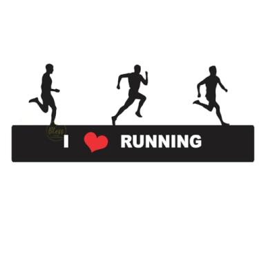 Imagem de PORTA MEDALHAS CORRIDA MASCULINO I LOVE RUNNING
