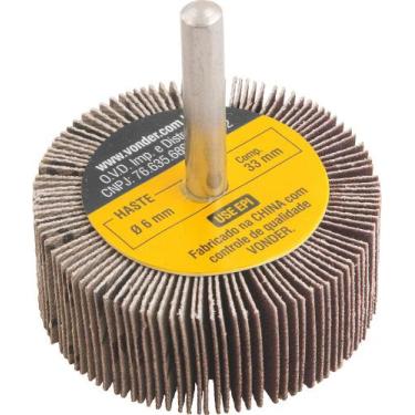 Imagem de Roda de Lixa 50mmX20mm c/ Haste G220 - Vonder