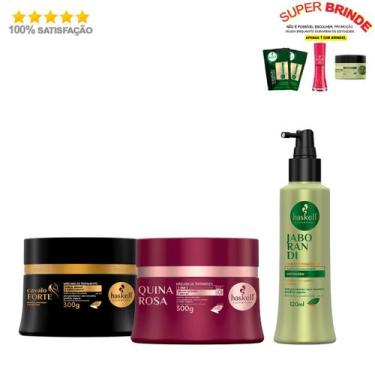 Imagem de Haskell Máscaras Cavalo Forte Jaborandi Quina Rosa