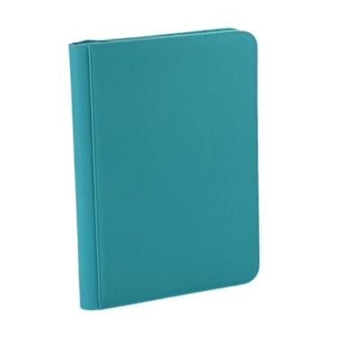 Imagem de YIJU Coleção de cartas Livro de cartas Álbum de cartas multiuso de grande capacidade Páginas frente e verso para fotos Cartões colecionáveis Meninos, Azul