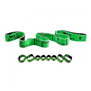 Imagem de Faixa Elástica Pilates Elastiband Sveltus Multi 10kg, Multi verde