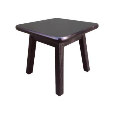 Imagem de Mini Banco Over 30x30 Preto - TARIMATA