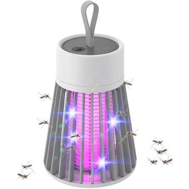 Imagem de Abajur Mata Mosquito Choque Elétrico Recarregável Usb - DESERT ECOM