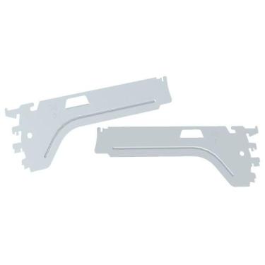 Imagem de Suporte Bandeja FIT SLG 0,30 Branco CH16 KIT 1 Par - Amapá