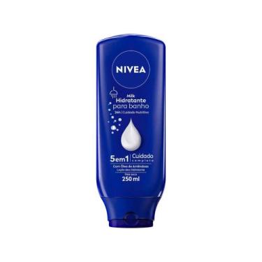Imagem de Creme Hidratante Corporal Nivea Milk para Banho - 250ml, 250ml