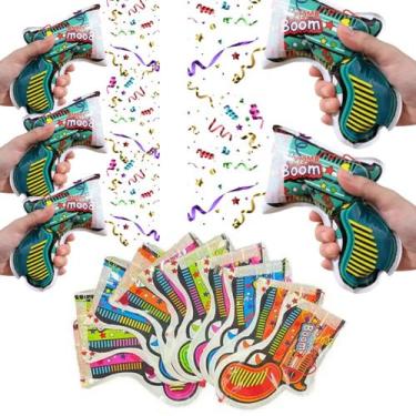 Imagem de Kit 15 Lança Confetes Inflavel Boom Estouro Colorido Festas - Pais e f