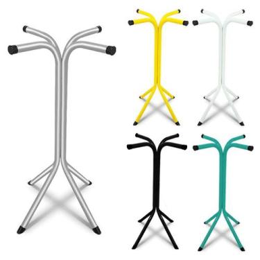 Imagem de Base De Mesa Florença Bistrô Tampo Madeira Pedra Vidro - Genus Móveis,