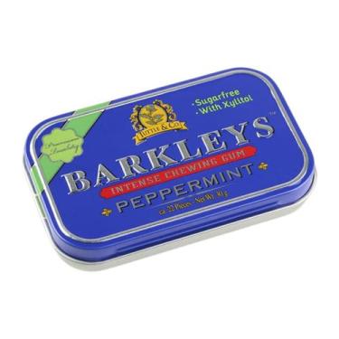 Imagem de Chiclete Barkleys Chewing Gum Peppermint Menta 30 Gr