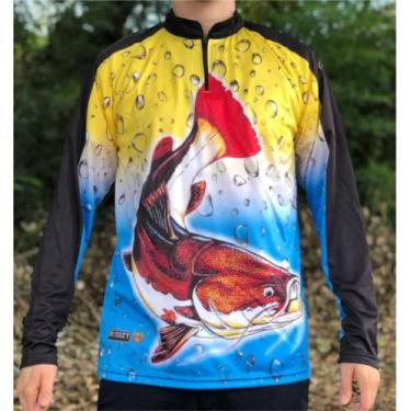 Imagem de Camiseta de Pesca Bagre - FPS 50 + UV - Ref. 133 - Masculina  - Rosset