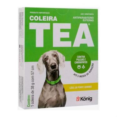 Imagem de TEA König 57 cm Coleira Antiparasitária para Cães Porte Grande - 38 g