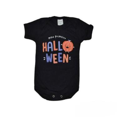 Imagem de Body Infantil Meu Primeiro Halloween Para Bebê Confortável - MFX, P