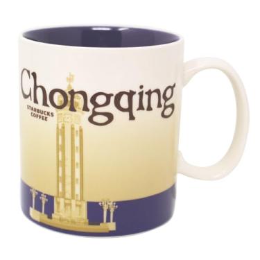 Imagem de Starbucks Caneca de cerâmica Chongqing da Global Icon Series, 473 g