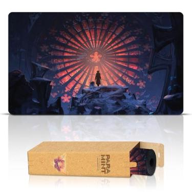Imagem de Paramint Ave Maria (Stitched) - MTG Playmat by Anato Finnstark, Bloodborne - Compatible with Magic The Gathering Playmat - Play MTG, YuGiOh, TCG - Original Play Mat Art Designs & Accessories