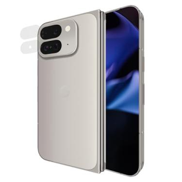 Imagem de Case-Mate Protetor de lente para câmera Google Pixel 9 Pro Fold - Camada dupla de vidro temperado 9H - Materiais duráveis antiarranhões e anti-estilhaçamento - Visualização Ultra HD com fotografia
