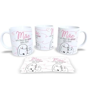 Imagem de Caneca Branca de Porcelana Personalizadas Flork dia das Mães (Mod.17)