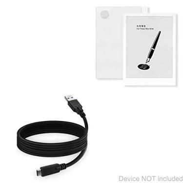 Imagem de Cabo Ratta SuperNote A5, BoxWave [DirectSync – USB 3.0 A para USB 3.1 Tipo C] Cabo de carregamento e sincronização USB C para Ratta SuperNote A5 – 1,8 m – Preto