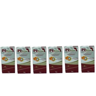 Imagem de Loção Hidratante Pé Feito Antiressecamento 50g - 6 Unidades - Floral D