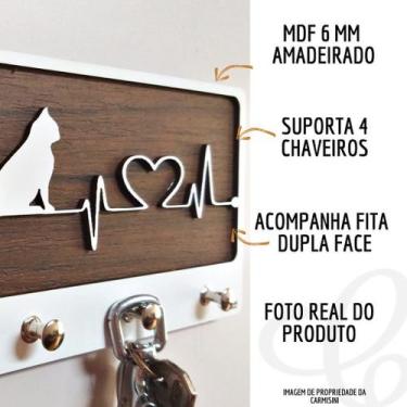 Imagem de Porta Chave Moderno Criativo Gato - CARMISINI