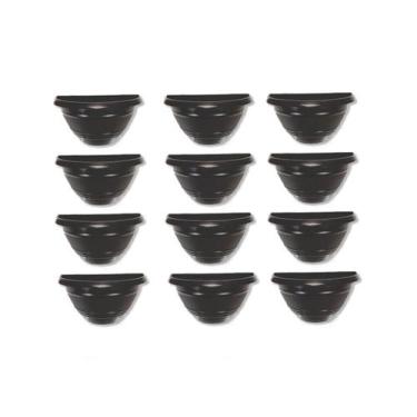 Imagem de Vaso Meia Lua 12 Peças Vasos De Parede Decorativo - Mdf Store