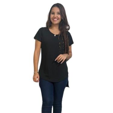 Imagem de Blusa Feminina tapa bumbum - MOMENTO CONFECÇOES, Rose, P