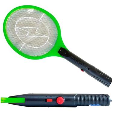 Imagem de Kit 2 Raquete Para Matar Mosquito/Pernilongo 110/220v Barato - Casa li