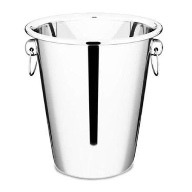 Imagem de Balde de Gelo para Garrafas em Aço Inox 4,5L bebidas gelada - A.R Vari