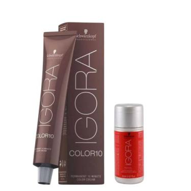 Imagem de Schwarzkopf Igora Color10 1x 5/12 Castanho Claro + 1 Ox. 20v, UNICA