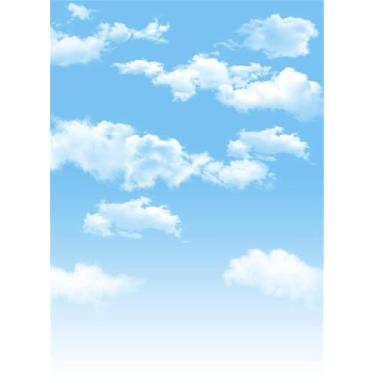 Imagem de AOFOTO Blue Sky White Clouds Cenários NCJ01697, AW-A1, 5x7ft