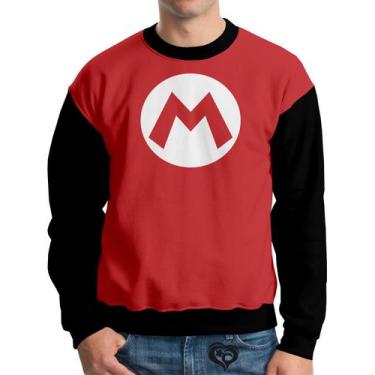 Imagem de Moletom Super Mario Homem Infantil UNISSEX Roupas blusa bros - Alemark