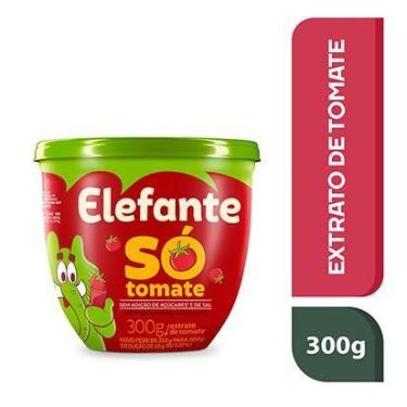 Imagem de Extrato De Tomomate Elefante Só Tomate 300 Gr - CARGILL