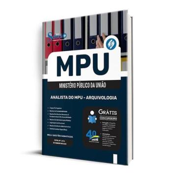 Imagem de Apostila MPU - Analista do MPU - Arquivologia