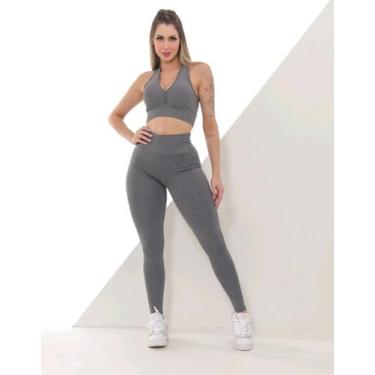 Imagem de Calça Legg Legguing Suplex Academia - estacao, Cinza, G
