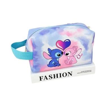 Imagem de Estojo Escolar com Desenho do Stitch - Porta-Canetas e Lápis para Ensi
