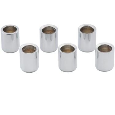 Imagem de Musiclily Pro 8mm Buchas Cordas de Aço Telecaster Inferiores para Guitarra estilo Tele, Cromada(6 Peças)