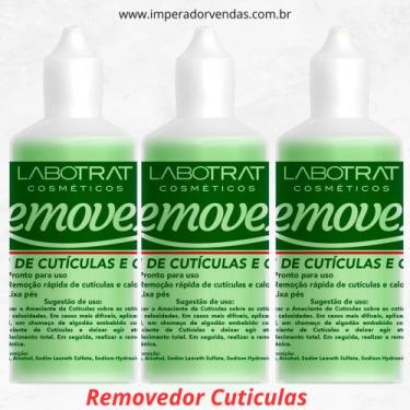 Imagem de Kit Com 3 Removex Amaciante De Cuticula e Calosidade 120ml  Labotrat