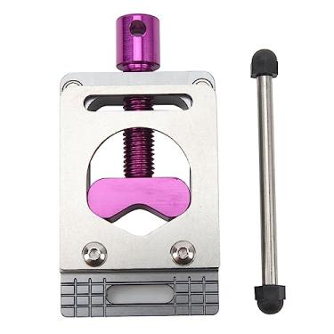 Imagem de Guia de Cortador de Tubo, Guia de Serra de Corte de Garfo de Bicicleta de Liga de Alumínio para Bicicletas de Estrada de Montanha, Ferramenta de Reparo de Manutenção de Bicicleta