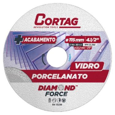 Imagem de Disco Diamantado Porcelanato/Vidro 115Mm (62797) - Cortag
