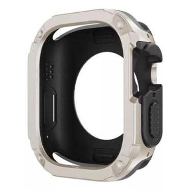 Imagem de Case Anti Choque Dupla Compativel Com Iwatch Series 9 8 7 6 5 4 44mm E