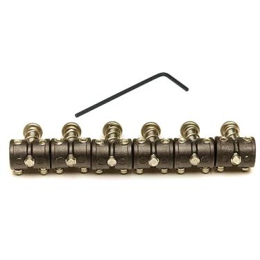 Imagem de Graph Tech Barril de selim para guitarras elétricas Mustang Jaguar Jazzmaster e Jagstang (conjunto com 6)