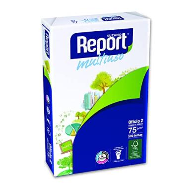 Imagem de Papel Sulfite Oficio Report com 500 Folhas, Branco, 216 x 330 mm, Suzano, 7891191003