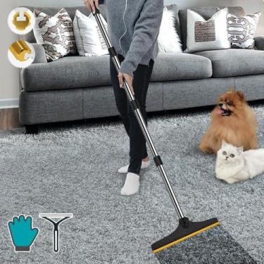 Imagem de Ancinho para Carpete B-Land - 150cm - Ideal para Remoção de Pelos de A