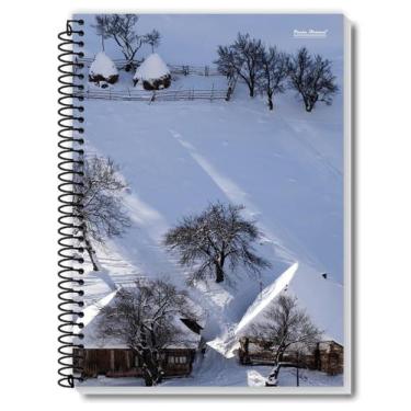 Imagem de Caderno 20 Matérias 400 Folhas New Capa Dura Universitário - Pauta Bra